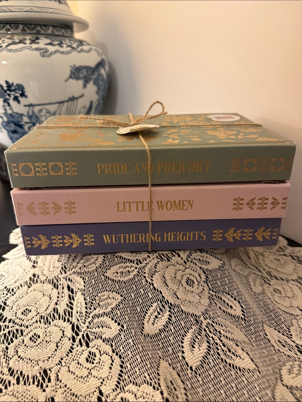 Set of 3 Decorative Coffee Table Books